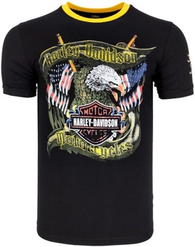 Koszulka męska t-shirt HARLEY DAVIDSON T1398 r XXL
