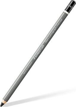 WĘGIEL RYSNUKOWY STAEDTLER MARS LUMOGRAPH H - TWARDY, W DREWNIE