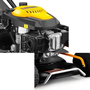 БЕНЗИНОВАЯ КОСИЛКА RIWALL 5390 53 см АККУМУЛЯТОРНЫЙ СТАРТЕР С МОЩНОСТЬЮ ПРИВОДА ТЕРМИНАТОРА