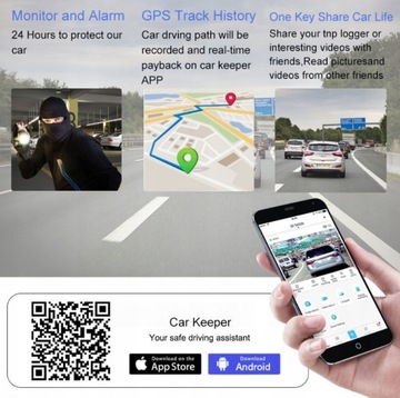 Автомобильное зеркало заднего вида, видео GPS-навигация