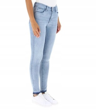 Pepe Jeans NH4 zdm niebieskie spodnie rurki jeans regent 27/30