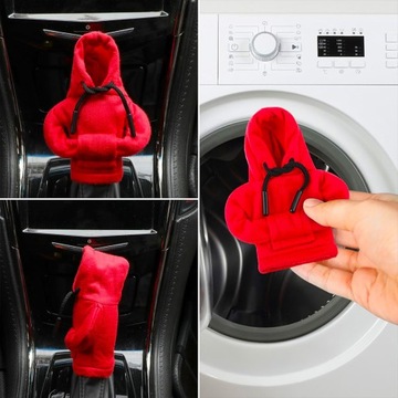 Чехол на ручку КПП, Толстовка, Чехол на КПП, Красный