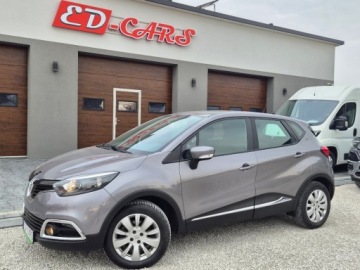 Renault Captur I Crossover 1.2 TCe EDC 120KM 2014 Renault Captur 2014 Piekny szary 1.2 benzyna 140 tys km zarejestrowany gwa