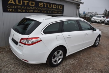Peugeot 508 I SW 2.0 HDi FAP 140KM 2011 Peugeot 508 Head-UP Duza-Nawigacja Klimatronic Tempomat Komputer Alu-Felgi, zdjęcie 3