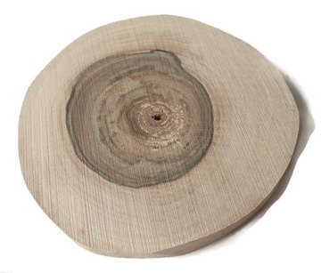 Plastry drewna orzech 7-10 cm gr 1cm BEZ KORY eko
