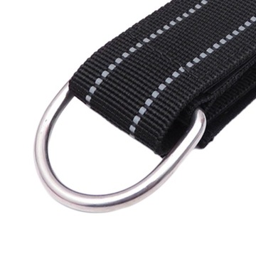 Регулируемый поводок для дайвинга с ремешком на запястье, ширина 4 см, черный.