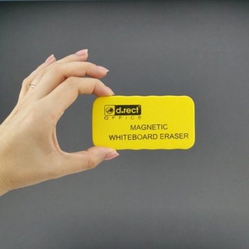 Магнитная губка 51х106мм 3 шт., разные цвета, ластик для доски