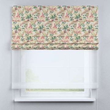 Декория Валик Дуо розовые и бежевые растения 130х170см