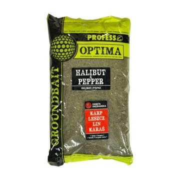 Zanęta Profess Optima Halibut i Pieprz 1kg