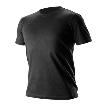 T-SHIRT, CZARNY, ROZMIAR S, CE 81-610-S