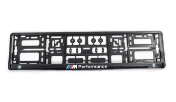 BMW M-PERFORMANCE РАМКА НОМЕРНОГО ЗНАКА ГЕЛЕВАЯ
