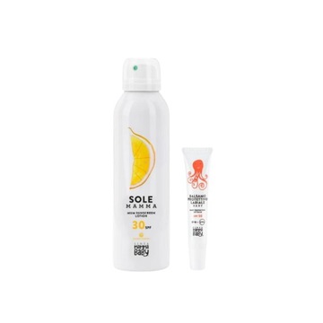 ZESTAW Balsam na słońce Linea MamaBaby 30 SPF 150 ml + Pomadka SPF GRATIS