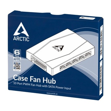 ARCTIC CASE FAN Hub для вентиляторов, 10 4-контактных портов