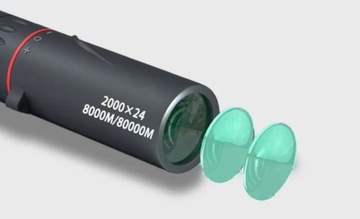 МИНИ-МОНОКУЛЯРНЫЙ ТЕЛЕСКОП С ДЕРЖАТЕЛЕМ ДЛЯ ТЕЛЕФОНА 2000 x 24 HD