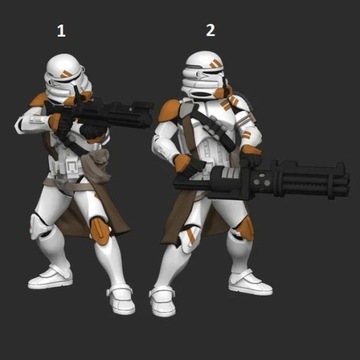 Airborne Specialists model pasuje do gry StarWars Legion 1