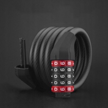 ЗАМОК БЕЗОПАСНОСТИ ROCKBROS ДЛЯ ВЕЛОСИПЕДА С КОМБИНАЦИЕЙ 1,8М