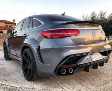 СПОЙЛЕР ЧЕРНЫЙ MERCEDES GLE Coupe C292 63 43 AMG