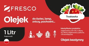 PALIWO OLEJ DO LAMP, POCHODNI I ŚWIEC 1,0L TRUSKAW