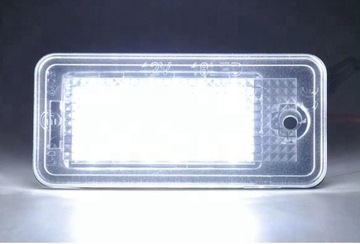 AUDI A3 8P A4 B6 B7 A6 C6 Q7 LAMPY LED TABULKY SPZ