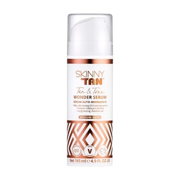 Skinny Tan, Wonder Tan & Tone, Serum samoopalające, 145 ml