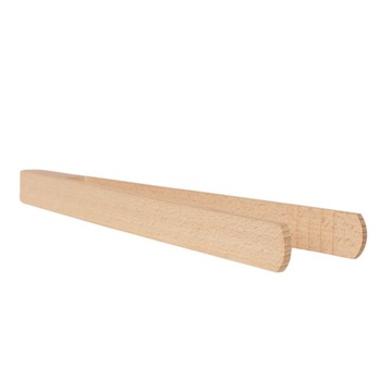 Szczypce drewniane 22 cm do grilla ogórków sałatek