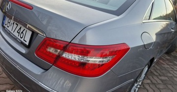 Mercedes Klasa E W212 Coupe 200 CGI BlueEFFICIENCY 184KM 2011 Mercedes-Benz Klasa E Wzorowy E 200 Coupe - 118 Tkm - Bezwypadkowy 1.8, zdjęcie 6