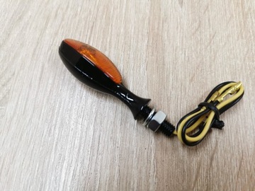 Kierunkowskaz motocyklowy łezka MINI metal M8 23W