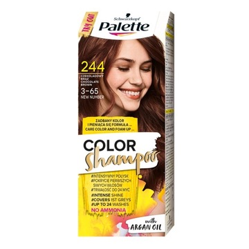 Palette Szampon koloryzujący 244 Czekoladowy Brąz