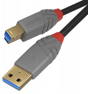 Кабель USB 3.0 A-B SuperSpeed ​​для Lindy Drive 3м