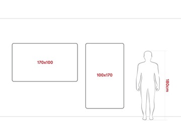 Tablica linie do nauki pisania 170x100 magnetyczna
