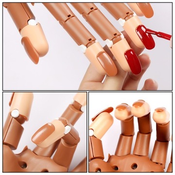 ĆWICZENIA FAKE RĘK NA SZTUCZNYCH PAZNOKCIACH