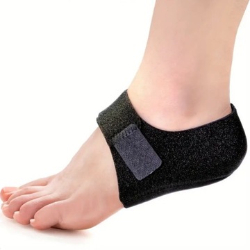 PODPIĘTKI ŻELOWE WKŁADKI NA OSTROGI PIĘTOWE AMORTYZUJĄCE BOLĄCE PIĘTY 2 szt