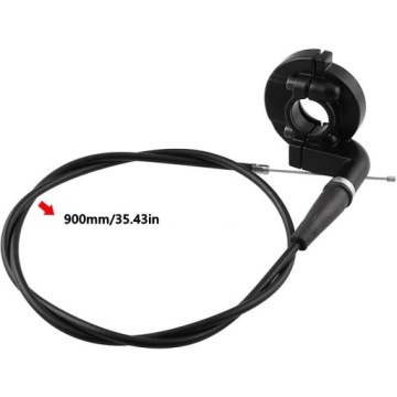 ДРОССЕЛЬНАЯ ЗАСЛОНКА ТВИСТ АКСЕЛЕРАТОР КАБЕЛЬ ДЛЯ ЯМЫ ГРЯЗИ КВАДРОЦИКЛ ATV, ЧЕРНЫЙ