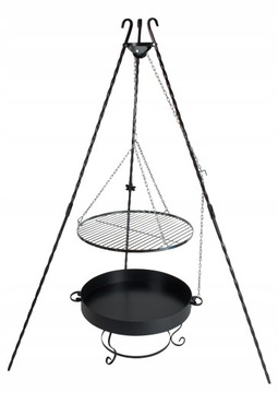 БОЛЬШАЯ ГРИЛЯ-ПЕЧЬ САДОВЫХ КАМПАРОВ FI 60 СМ ДЛЯ ШТАТИВА ИЛИ КЕМПОРДА