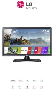 МОНИТОР СО SMART TV 24 ДЮЙМА LG 24TN510 IPS USB WiFi