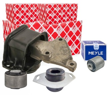 4X PODUSZKA SILNIKA PEUGEOT 307 2.0 HDI