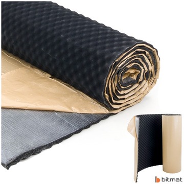 Fala akustyczna wygłuszająca Trudnopalna wygłuszenie silnika maszyny rolka