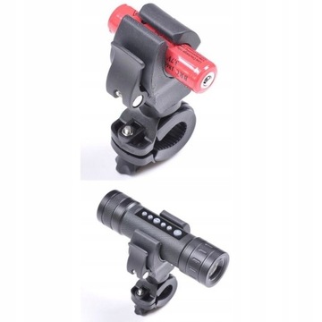 Крепление велосипедного держателя к велосипедному фонарю