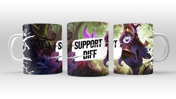LEAGUE OF LEGENDS — кружка ПОДДЕРЖКА РАЗНЫХ — LULU