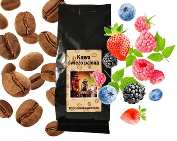 LEŚNE OWOCE - kawa ziarnista mielona 100 g SMAKOWA