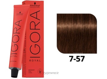 Schwarzkopf Igora Royal Farba do włosów 7-57