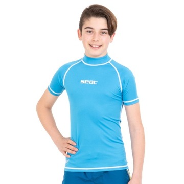 Koszulka UV rashguard SEAC T-SUN z krótkim rękawem dziecięca 11-12 lat