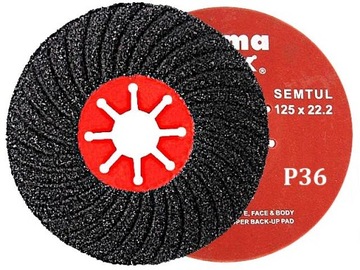 TARCZA DO SZLIFOWANIA GLAZURY GRESU BETONU 125 P36