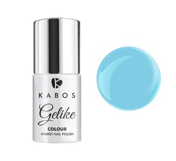 WYPRZEDAŻ KABOS Kolorowy Lakier Hybrydowy Blue Angel 5ml Niebieski