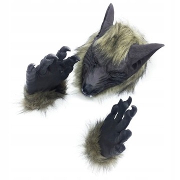 Okładka kostiumu wilkołaka Halloweenowa