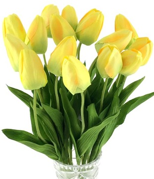 TULIPAN POJEDYNCZY ŻÓŁTY 47 cm