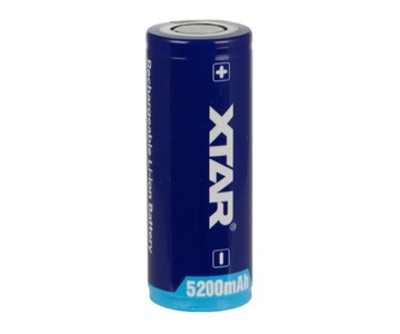 Akumulator XTAR 26650 520PCM 5200mAh Li-ION Protected 3,7V 7A