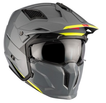 Kask otwarty MT Streetfighter SV S Solid A1 szary błyszczący Rozmiar: L