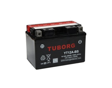 Akumulator Tuborg AGM YT12A-BS 12V 10Ah 180A