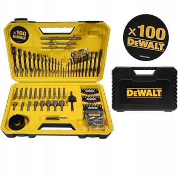 DEWALT MEGA ZESTAW WIERTEŁ BITÓW 100 EL WALIZKA